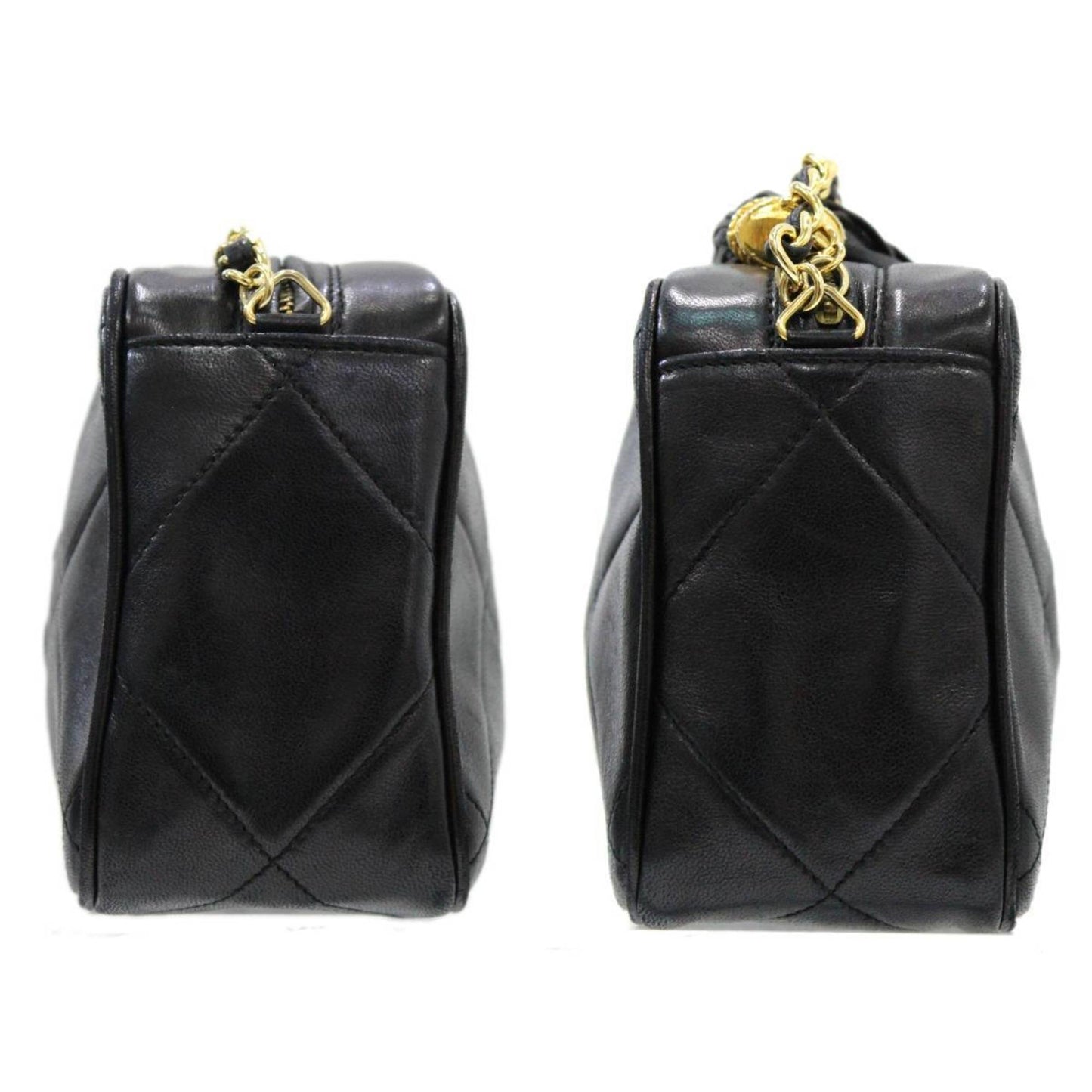 Chanel Black Nylon Shoulder Bag ()