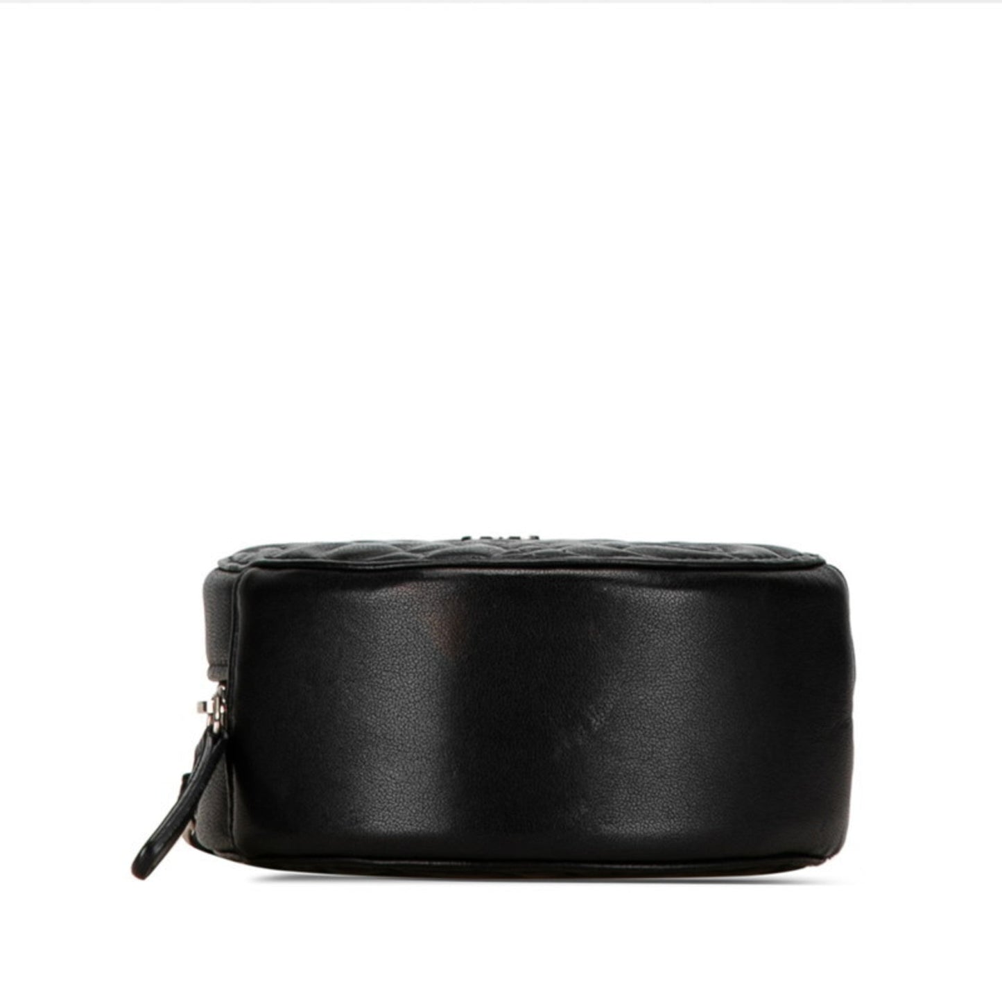 Chanel Black Leather Pochette Shoulder Bag ()