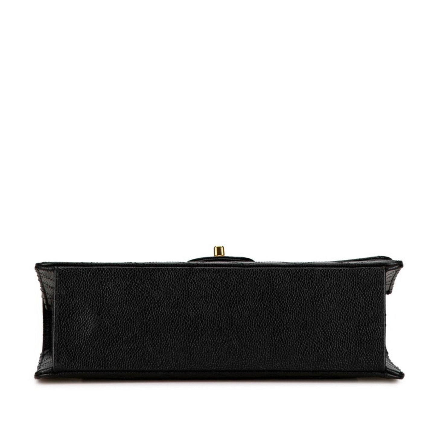 Chanel Black Caviar Leather Shoulder Bag ()