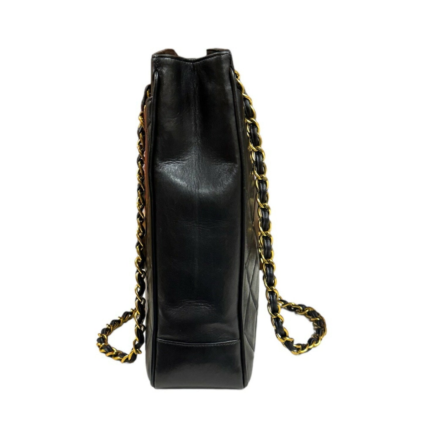 Chanel Black Leather Tote Bag ()