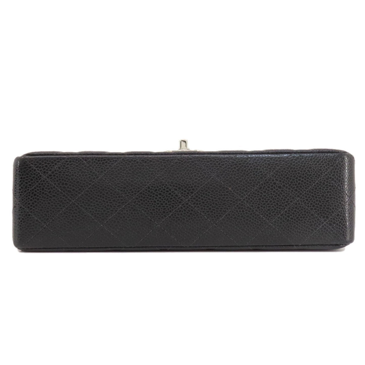 Chanel Black Caviar Leather Shoulder Bag ()