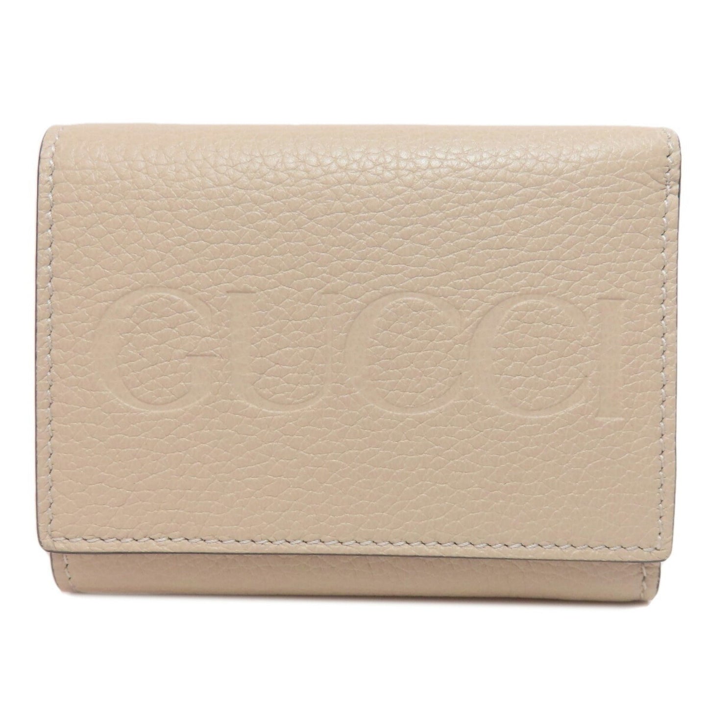 Gucci Beige Leather Wallet (Bi-Fold) ()