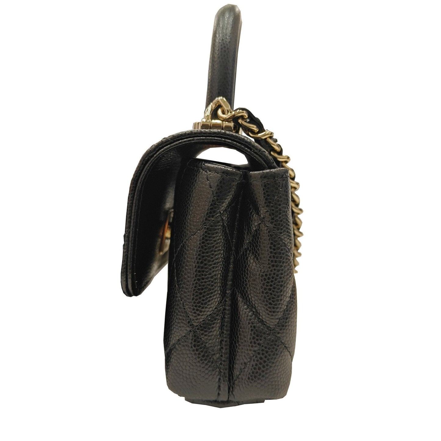 Chanel Black Caviar Leather Backpack ()