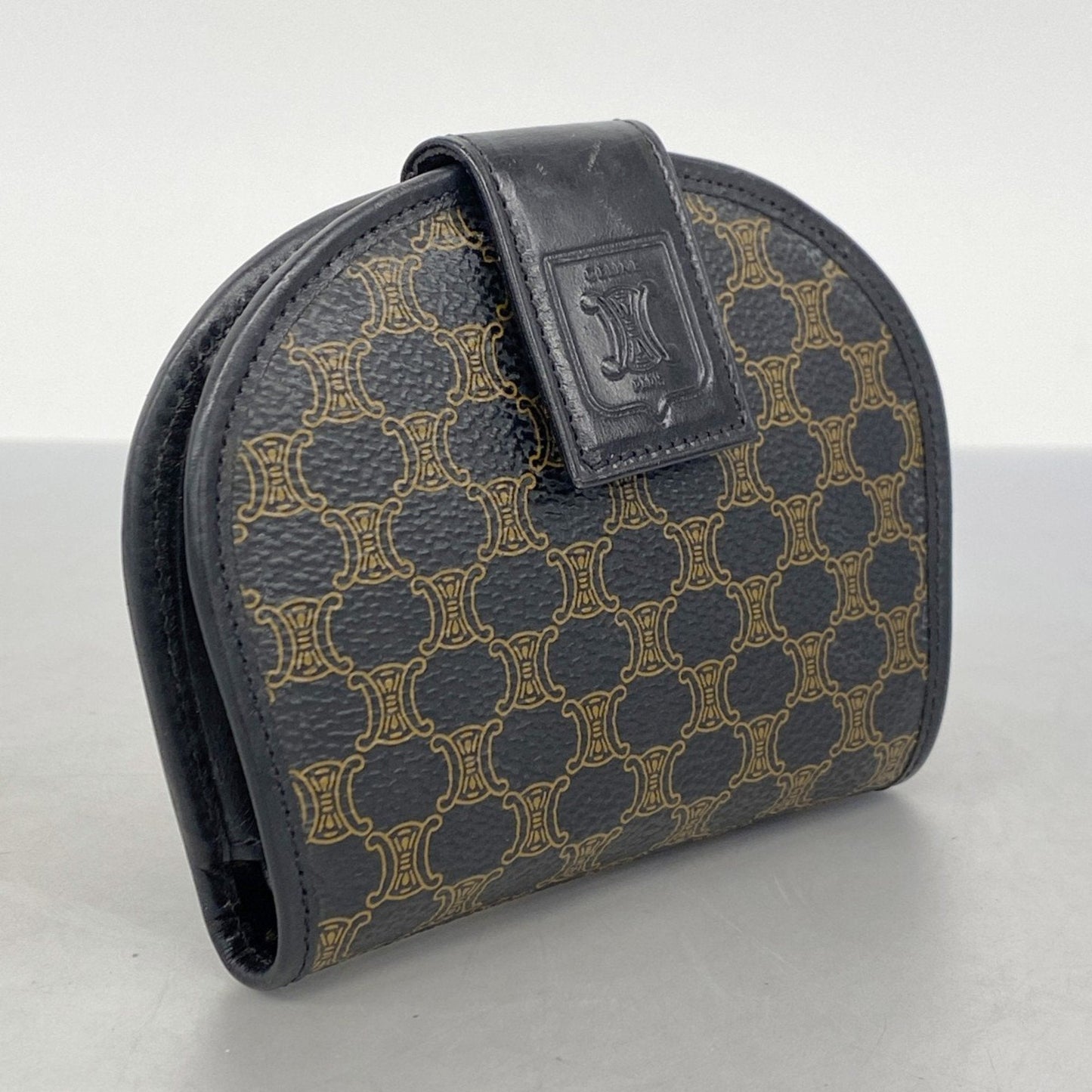 Celine Macadam Wallet Black Women's P1083089