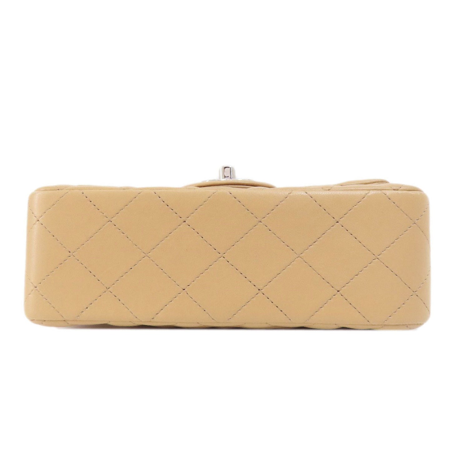 Chanel Beige Leather Shoulder Bag ()