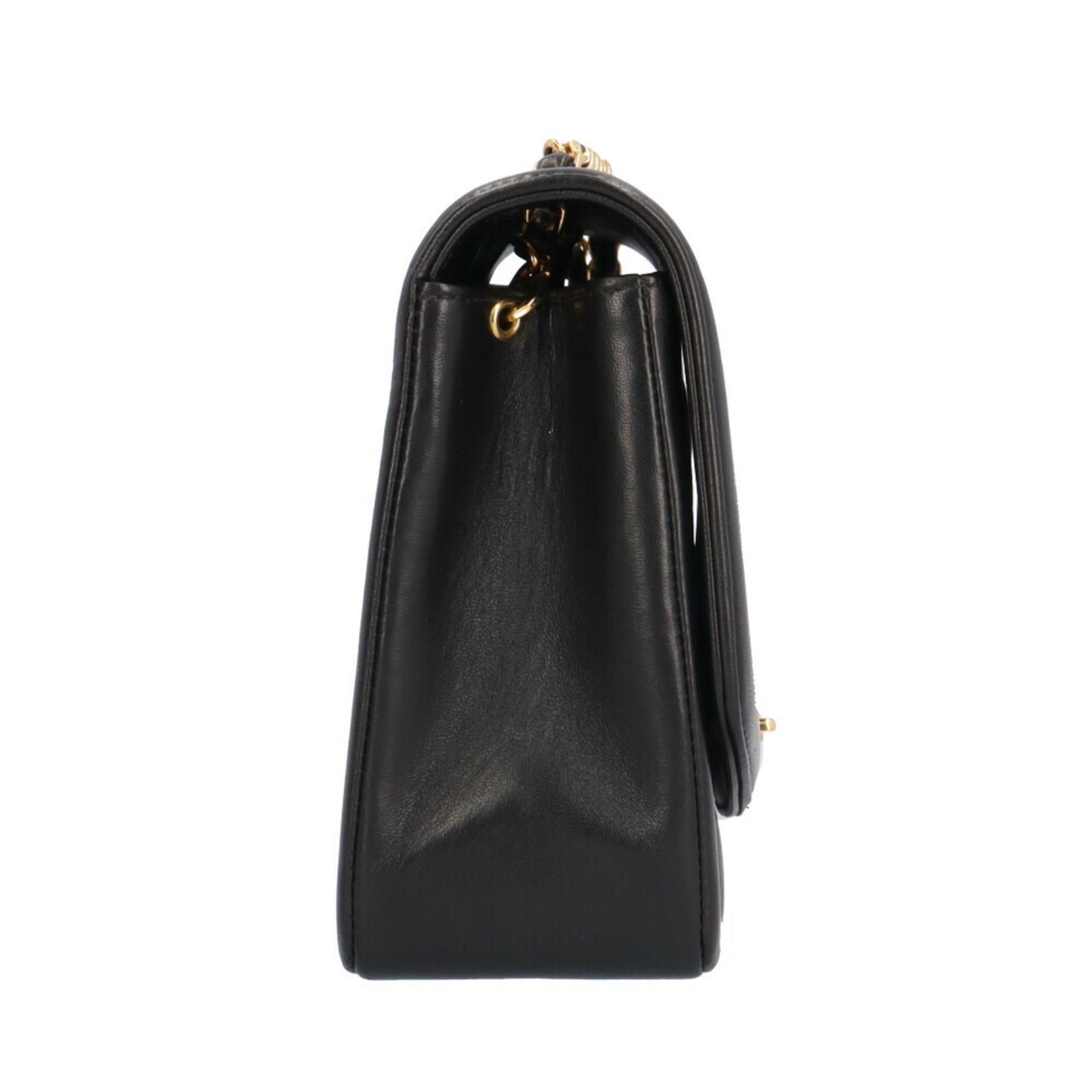 Chanel Black Leather Shoulder Bag ()