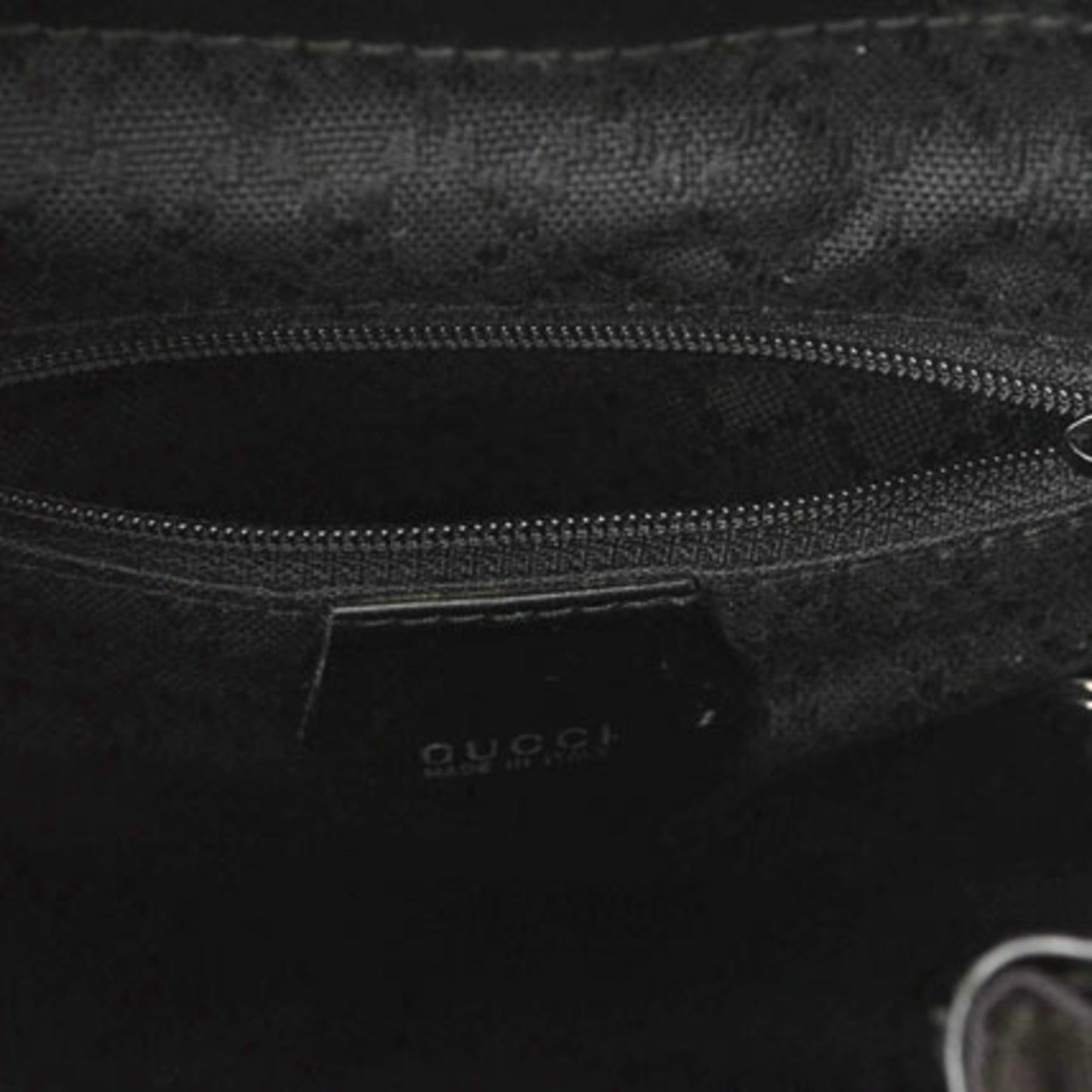 Gucci Black Leather Backpack ()