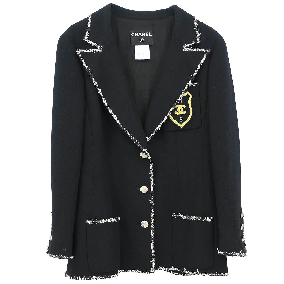 Chanel 2005 Black & White "Devil Wears Prada" Jacket #42