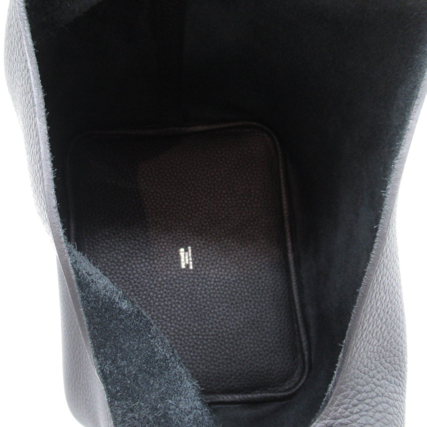 Hermes Picotin Lock MM Leather Handbag Black