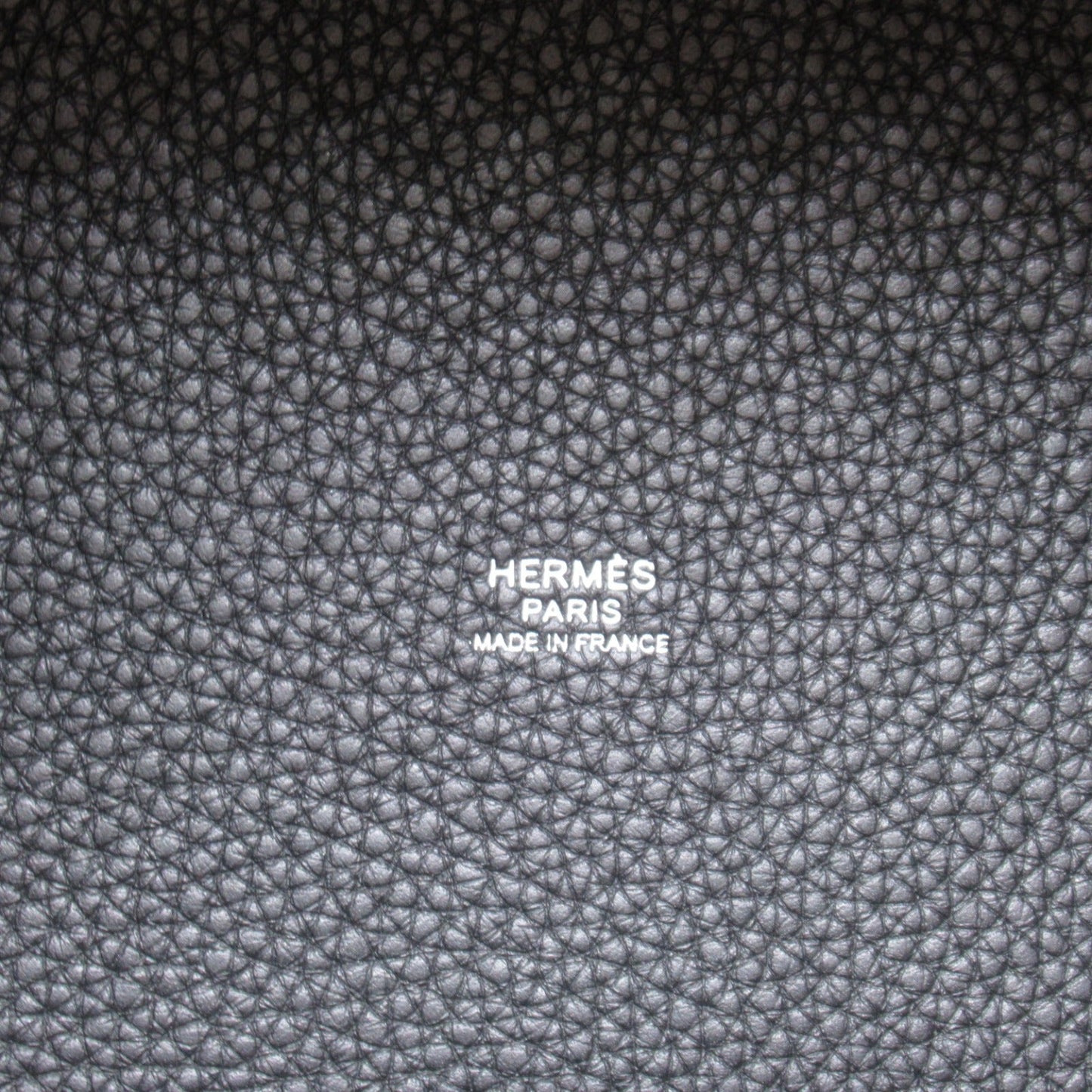 Hermes Picotin Lock MM Leather Handbag Black
