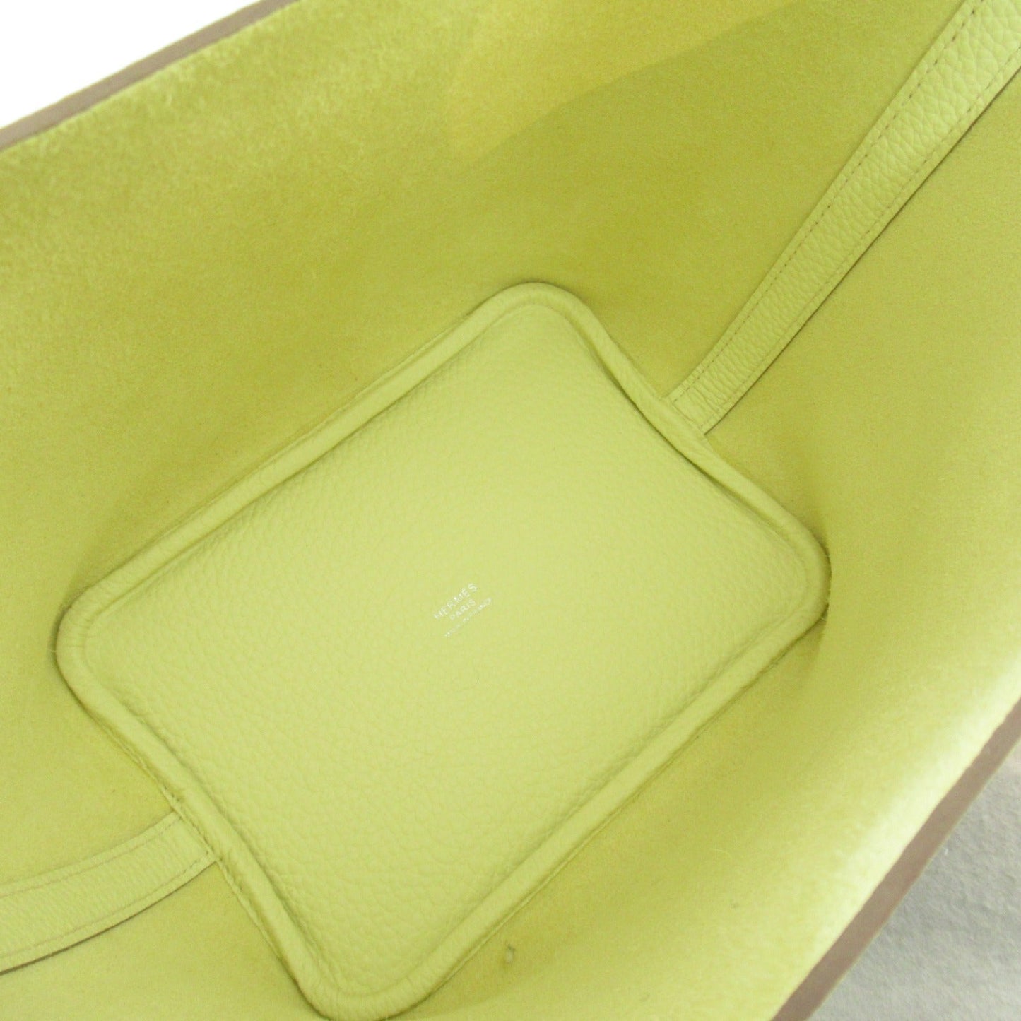 Hermes Picotin Lock PM Leather Handbag Green