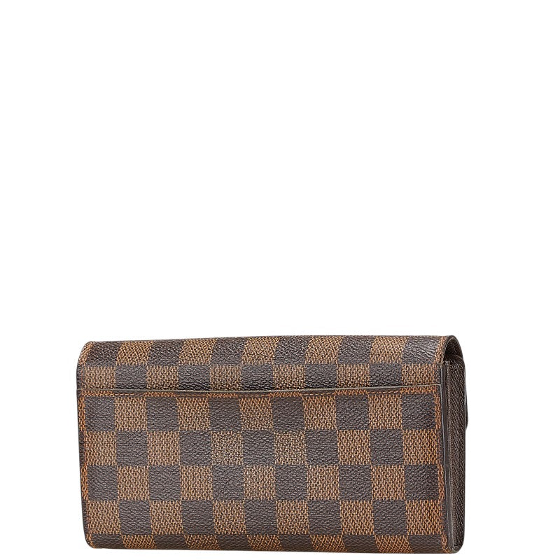 Louis Vuitton Damier Portefeuille Sarah Long Wallet N63209