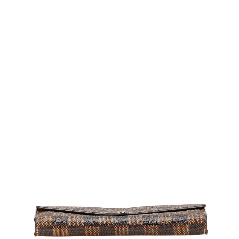 Louis Vuitton Damier Portefeuille Sarah Long Wallet N63209