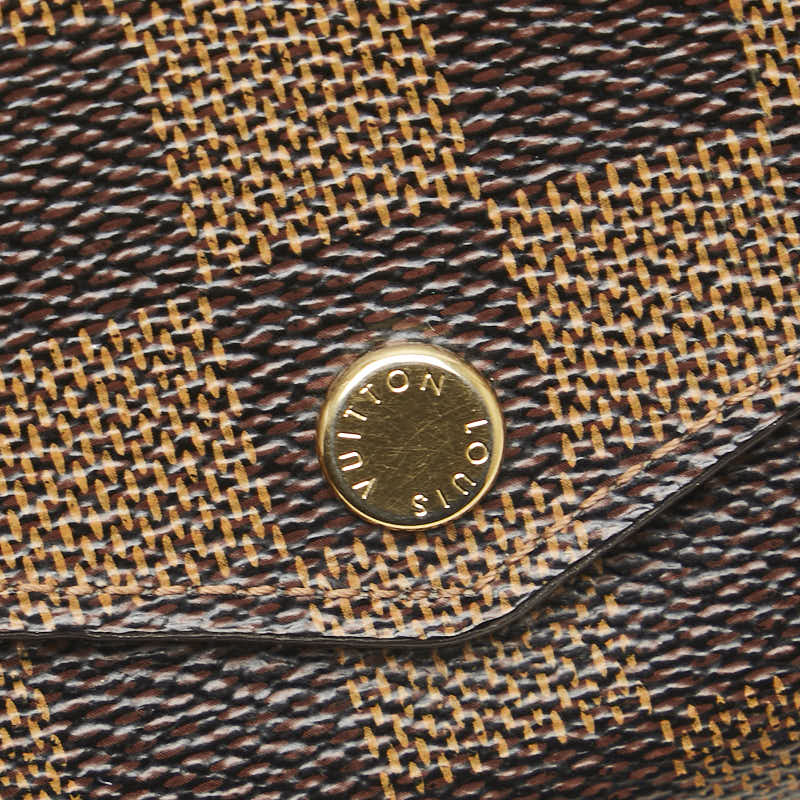 Louis Vuitton Damier Portefeuille Sarah Long Wallet N63209