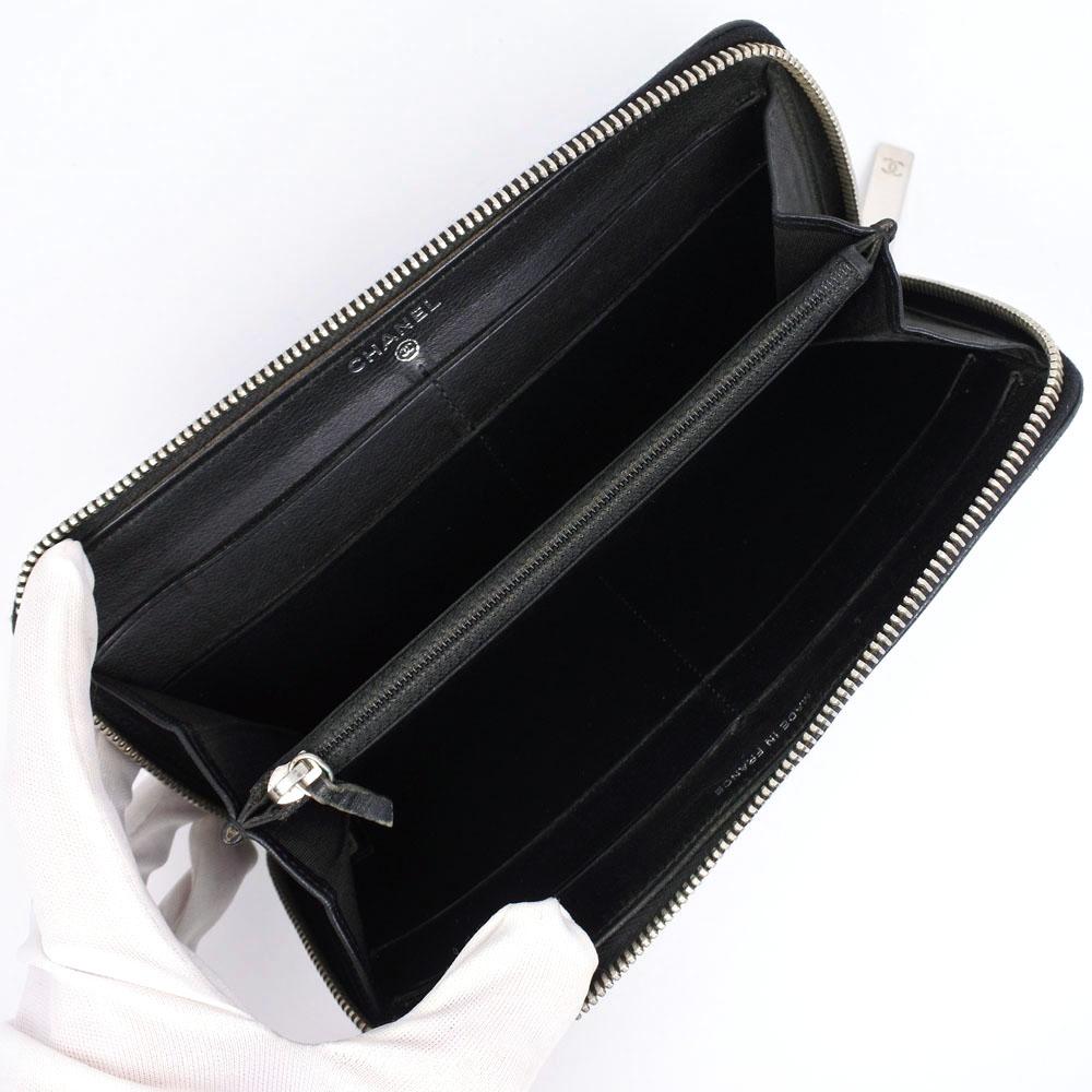 Chanel Black Leather - wallet accessories