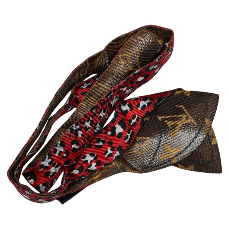 Louis Vuitton Monogram Leopard Bandeau Scarf M76930
