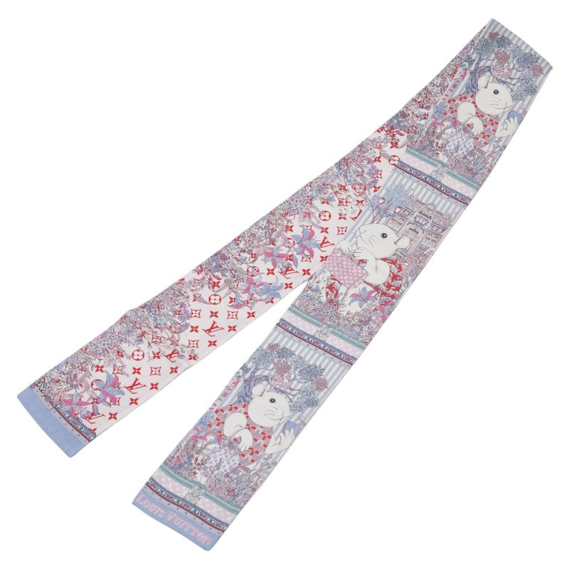 Louis Vuitton Monogram Bandou Vuittonit Brush Scarf M76101