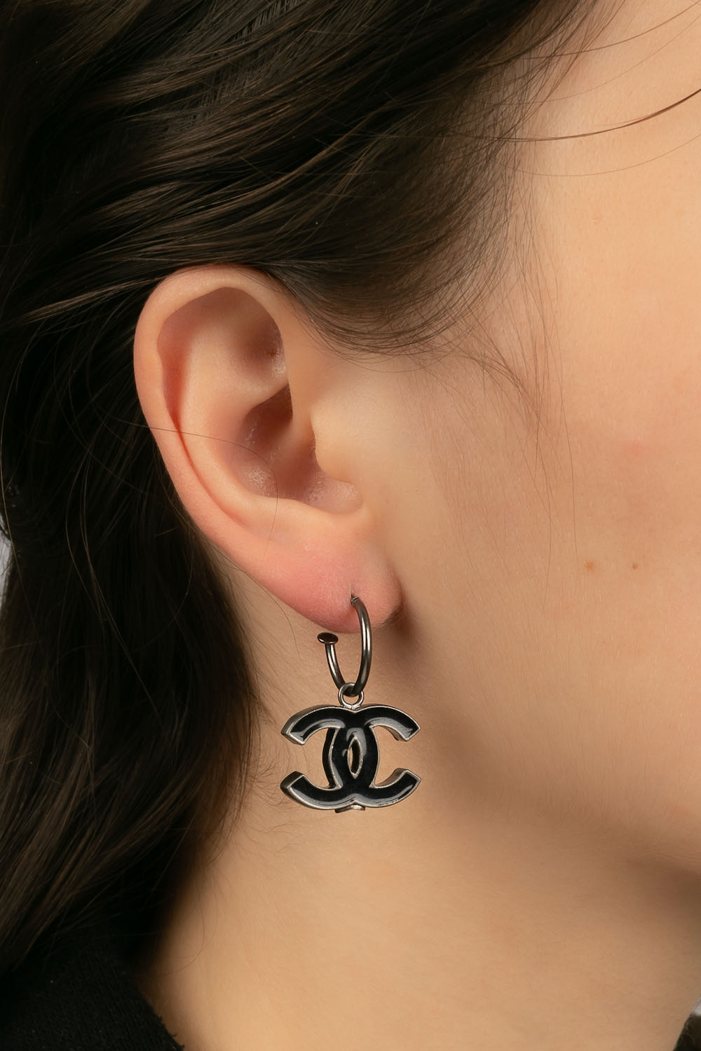 Boucles d'oreilles cc Chanel 2004