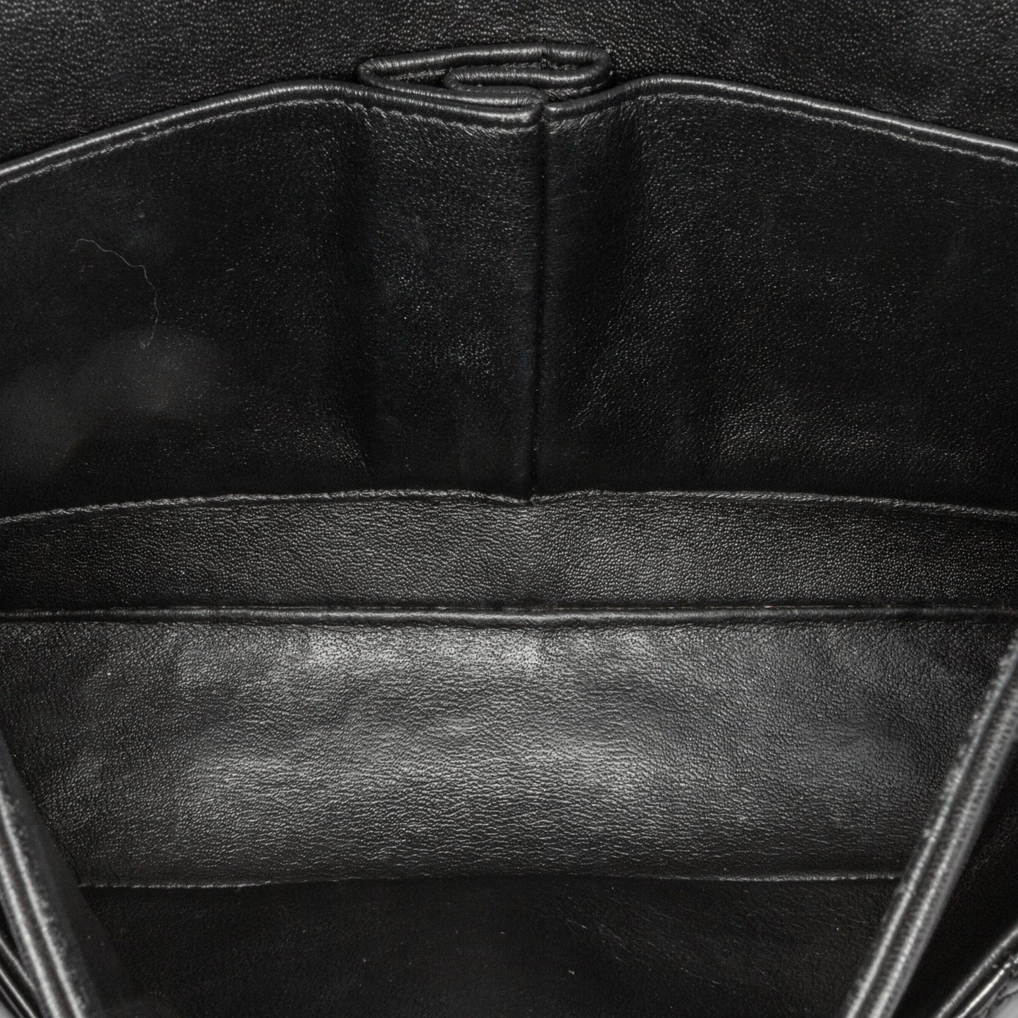 Black Chanel Medium Classic Patent Double Flap Shoulder Bag