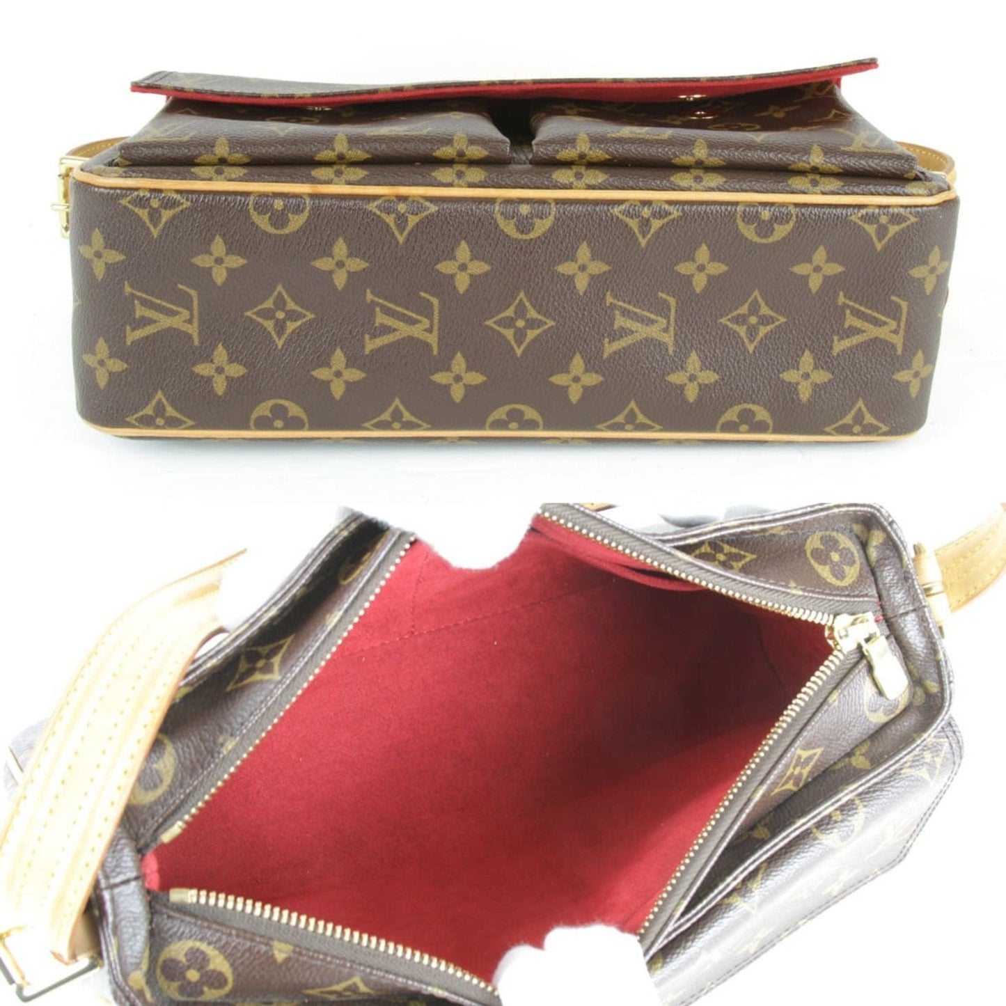 Louis Vuitton Viva Cité Canvas Shoulder Bag ()