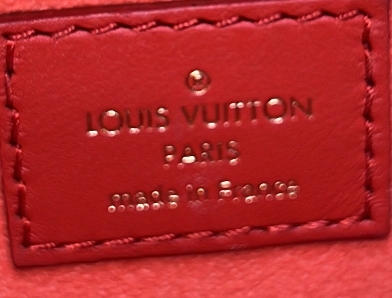 Loop Handbag Nanogram Embossed Leather