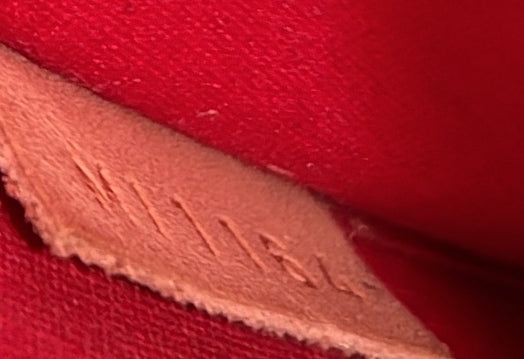 Alma Handbag Monogram Vernis MM