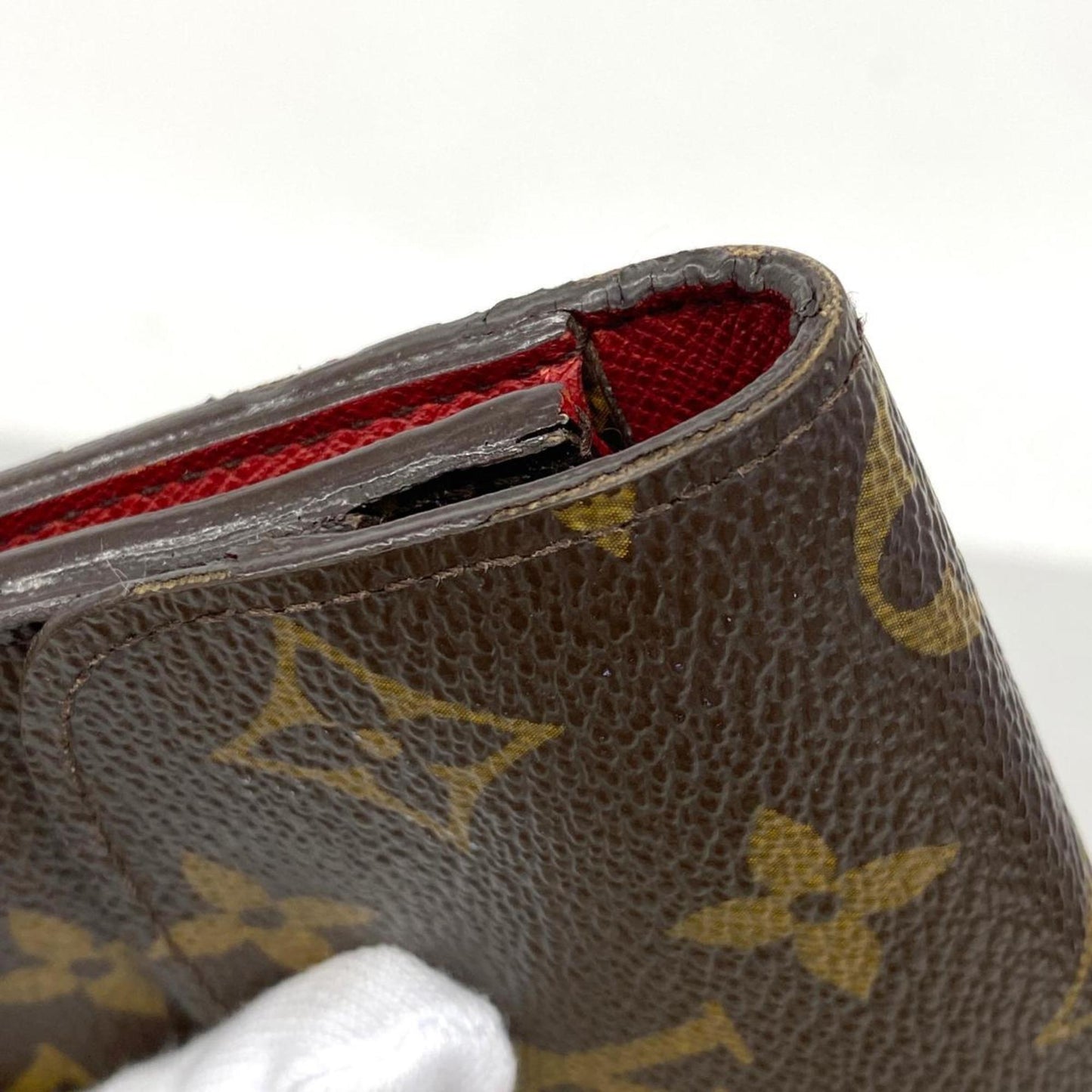 Louis Vuitton Emilie  Canvas Wallet  ()