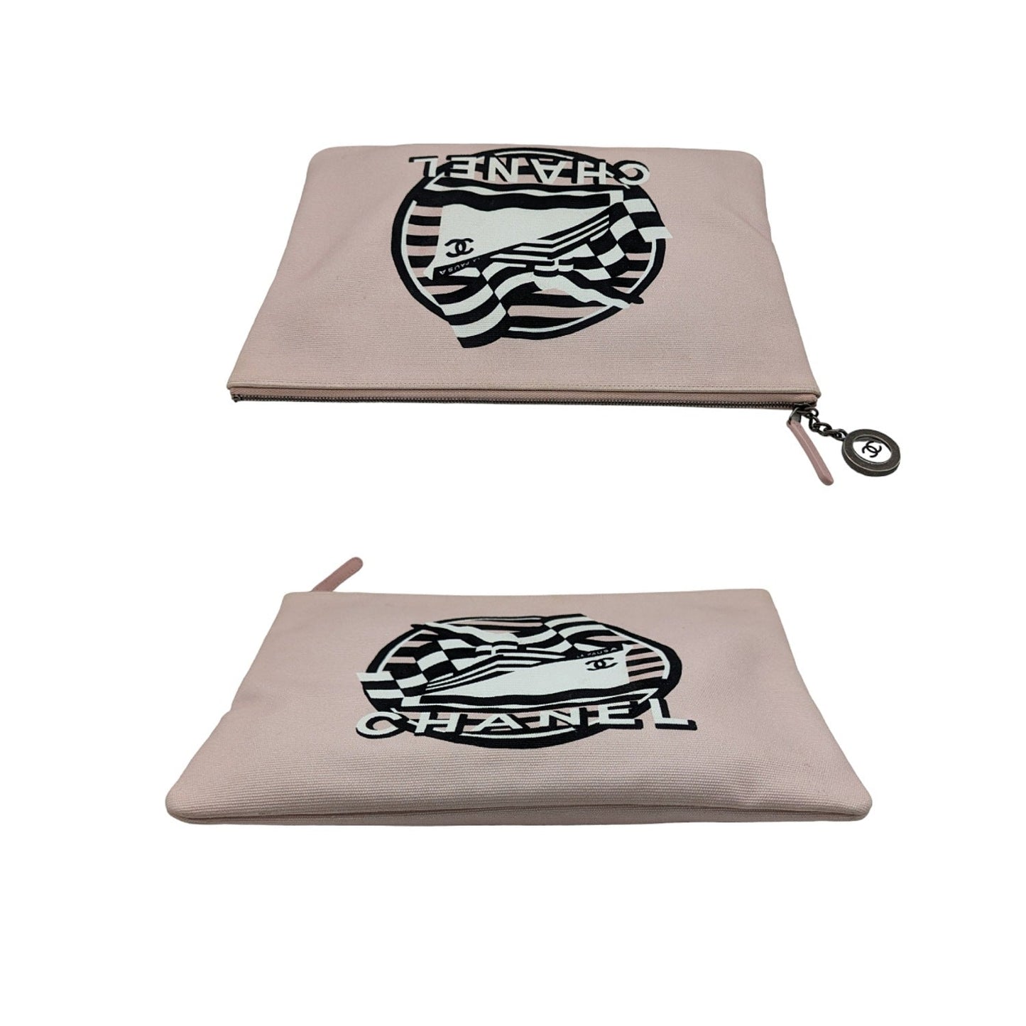 Chanel bag La Pausa Bay Pouch O-Case Light Pink