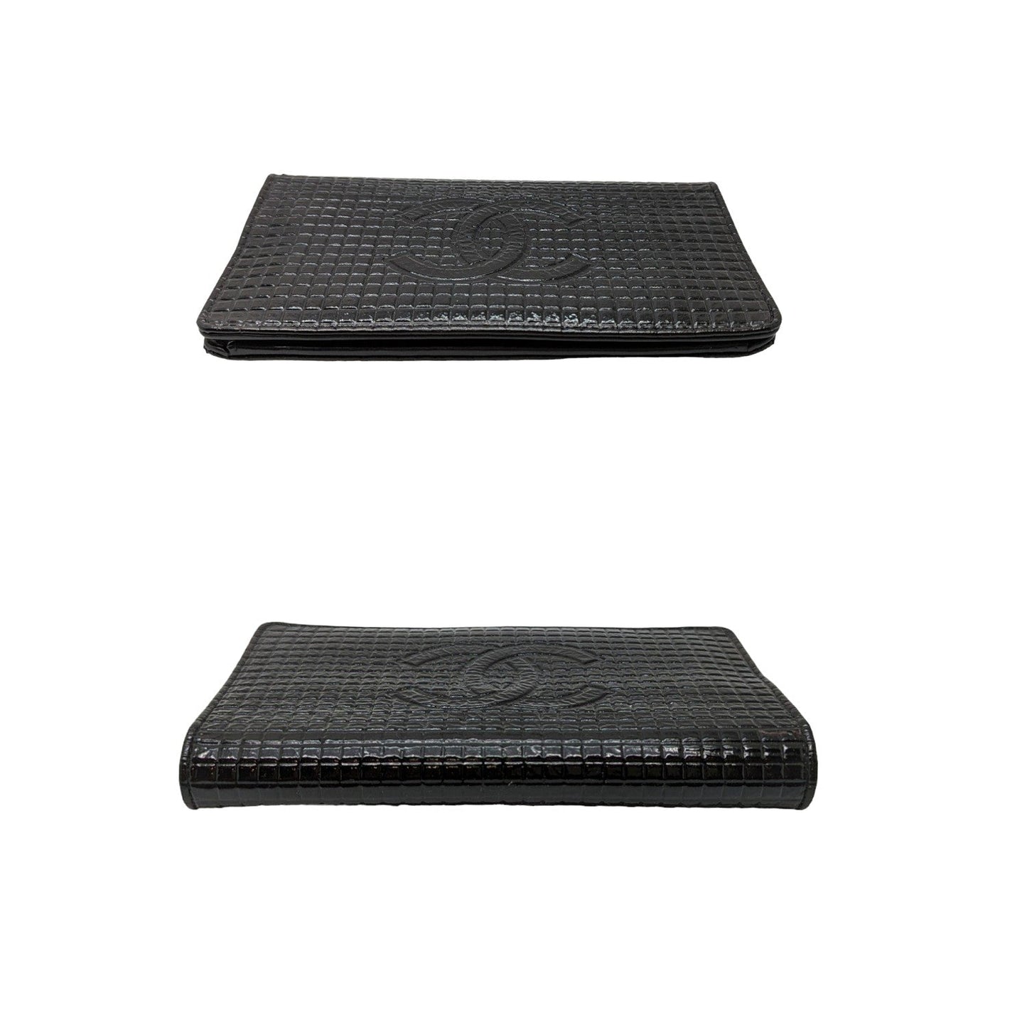 Chanel bag Micro Chocolate Bar Coco Mark Long Wallet