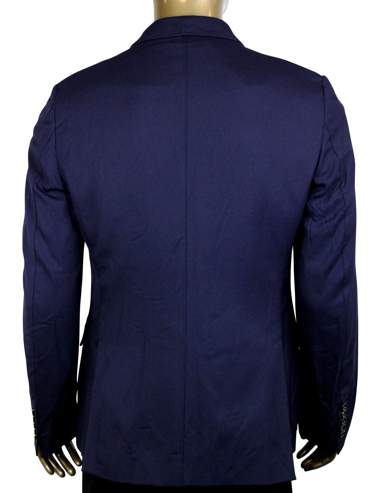 Gucci Men's Formal 2 Buttons Blue Poly / Wool / Elastane Jacket