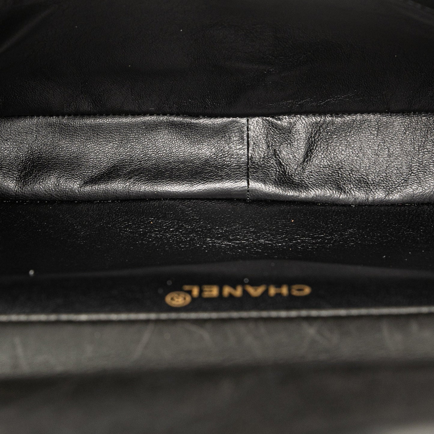 Black Chanel Jumbo Lambskin Double Sided Flap Shoulder Bag