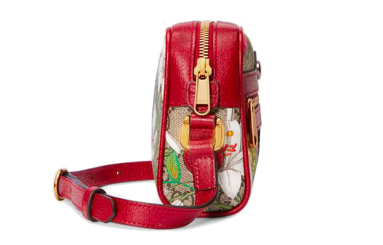 (WMNS) GUCCI Ophidia SeriesGG floral Clutch Single Shoulder Bag mini 517350-92YBC-8722