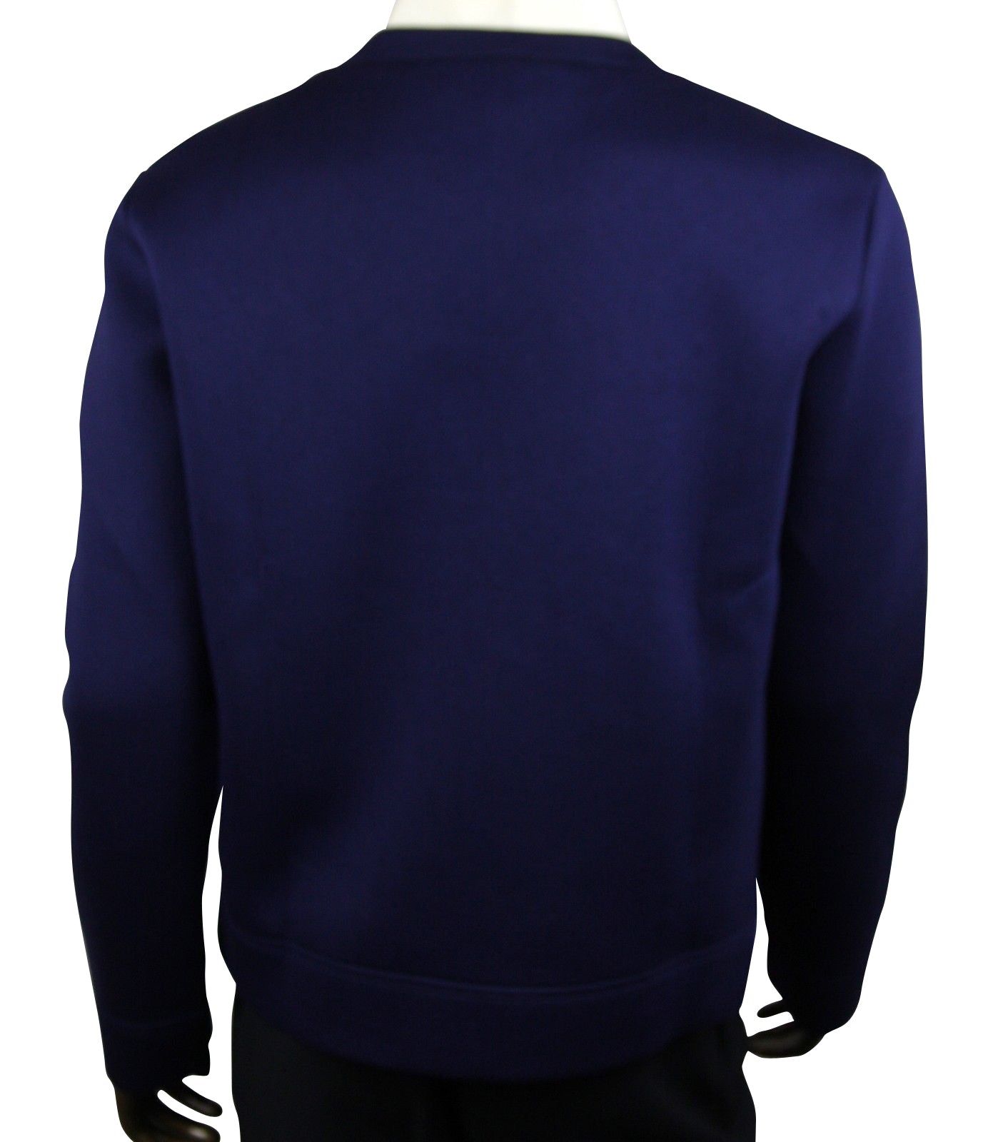 Gucci Men's Double Viscose Navy Blue Rayon Jersey Sweatshirt (2XL)