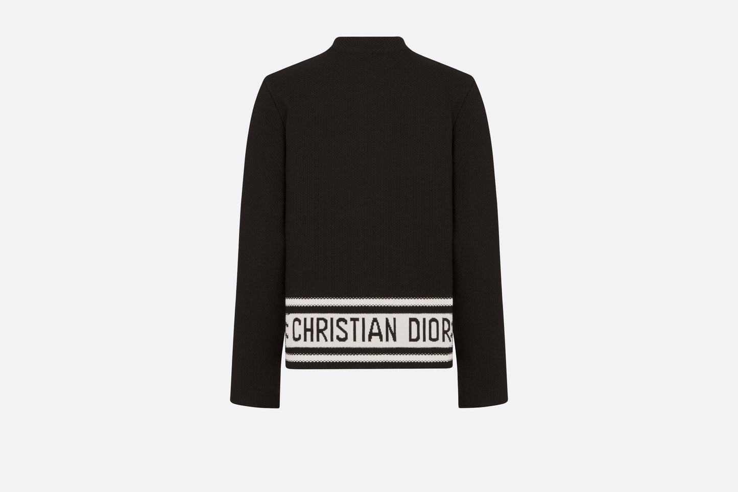 Dior Marinière Jacket • Black and White Cotton and Silk Knit