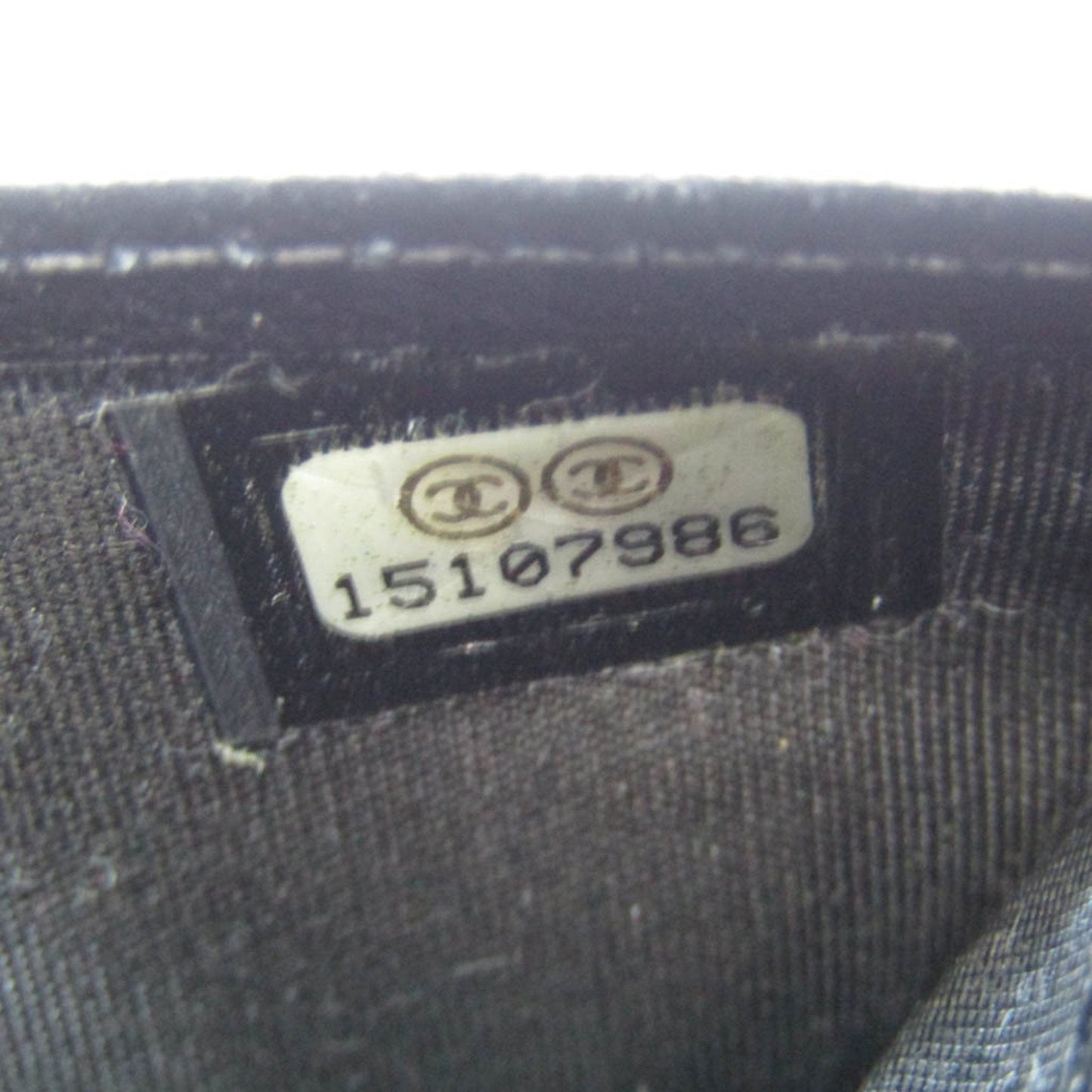 Chanel Black Leather Camellia wallet accessories