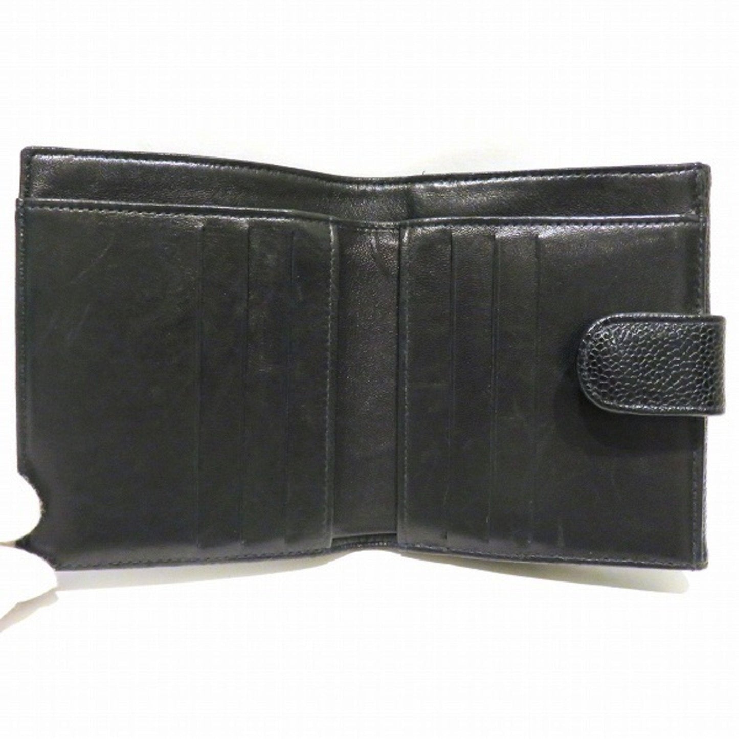 Chanel Black Leather wallet accessories