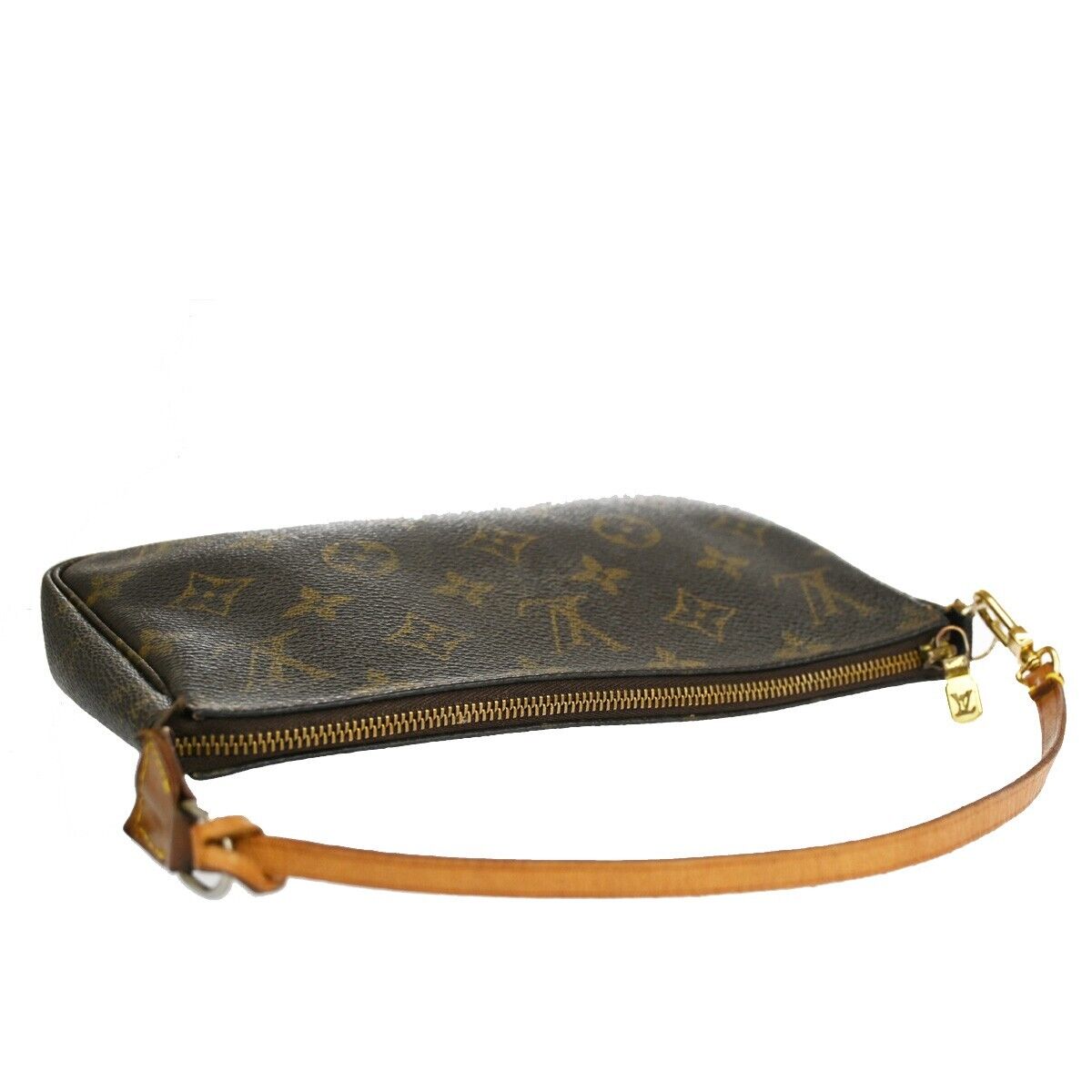 Louis Vuitton Pochette Accessoires Canvas Clutch Bag ()