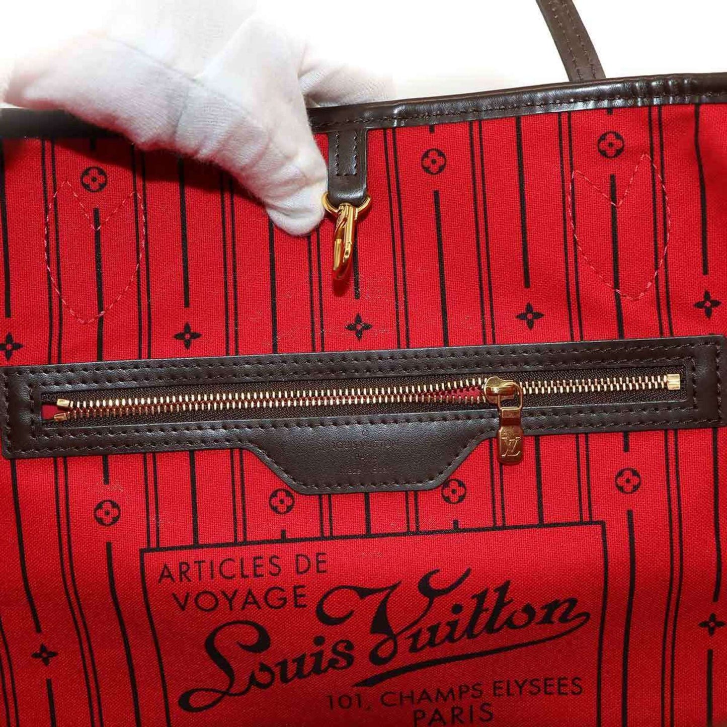 Louis Vuitton Neverfull Mm Canvas Tote Bag ()