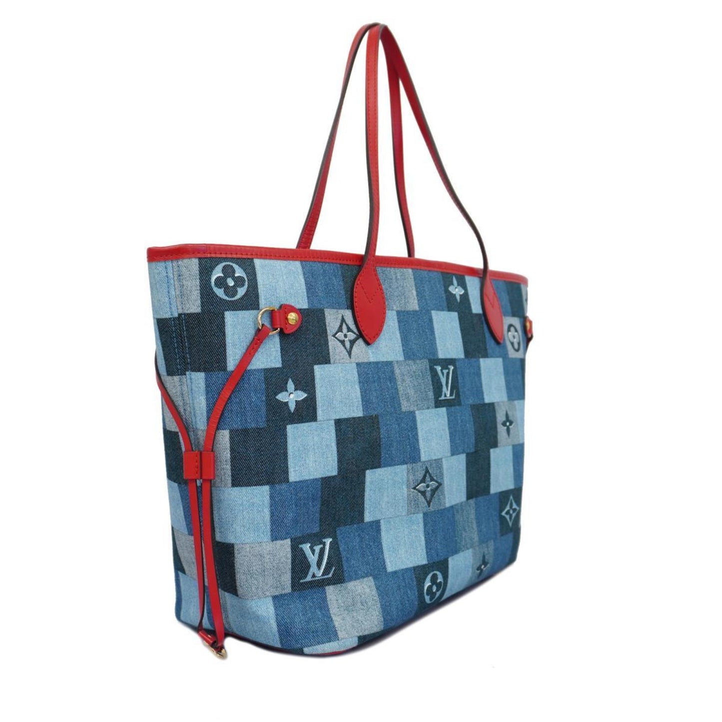 Louis Vuitton Neverfull Mm - Jeans Tote Bag ()
