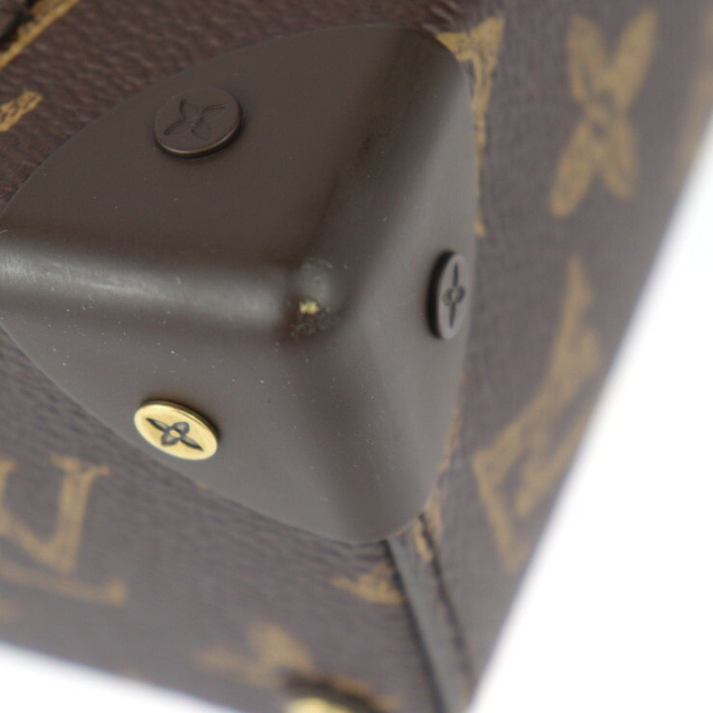 Louis Vuitton Malle Trunk Leather Handbag ()