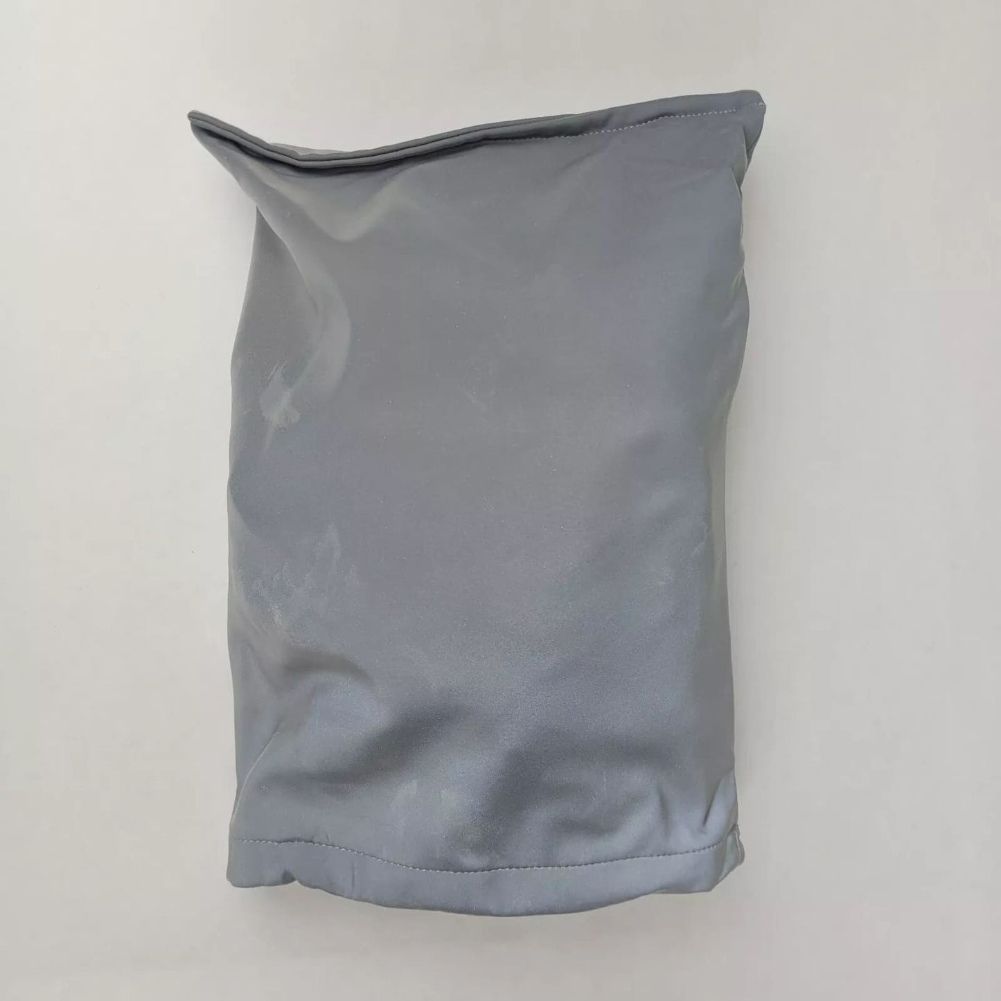 Gucci Unisex Silver Reflective Hood with GRG Web Stripe and Pouch M