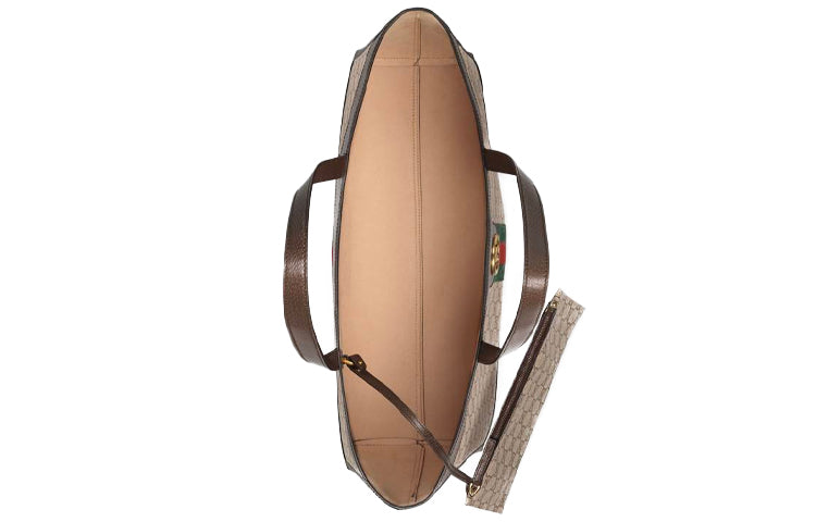(WMNS) GUCCI Ophidia Series Pattern GGSingle Shoulder Bag Brown 547947-9VE1C-8685