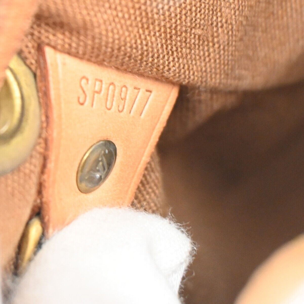 Louis Vuitton Montsouris Canvas Backpack Bag ()