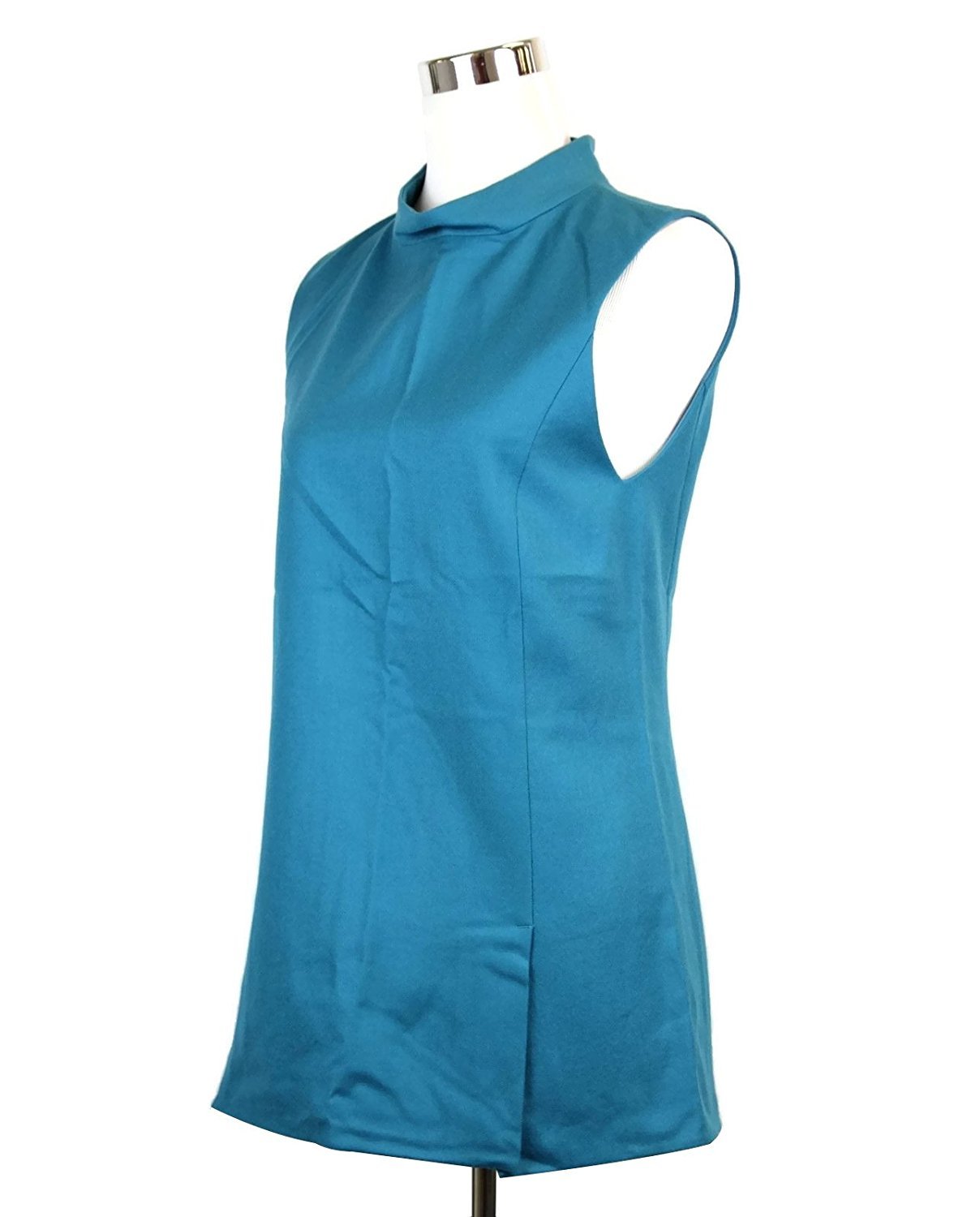 Gucci Women's Wool Cashmere Elastane Mock Neck Funnel Top