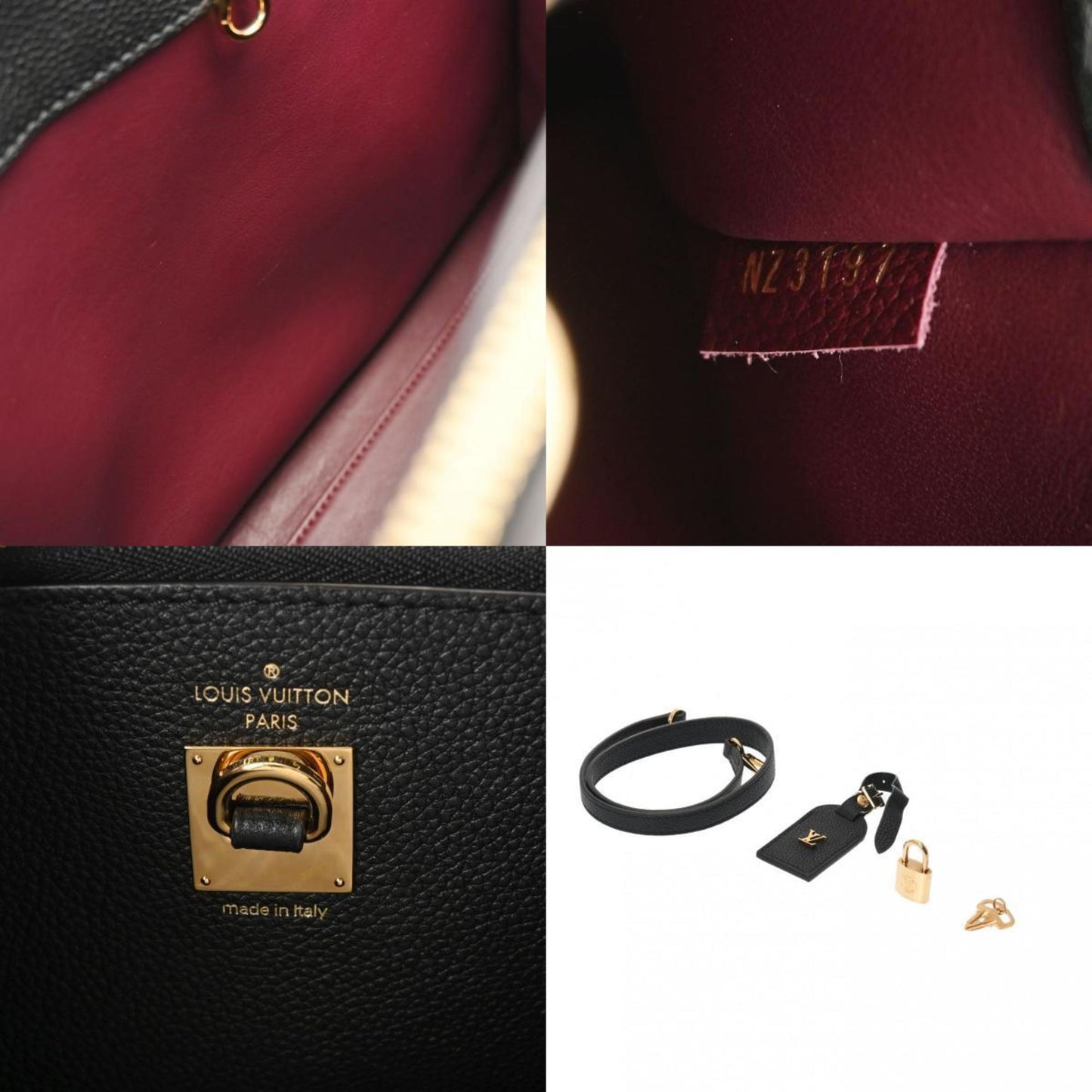 Louis Vuitton City Steamer  Leather Handbag ()