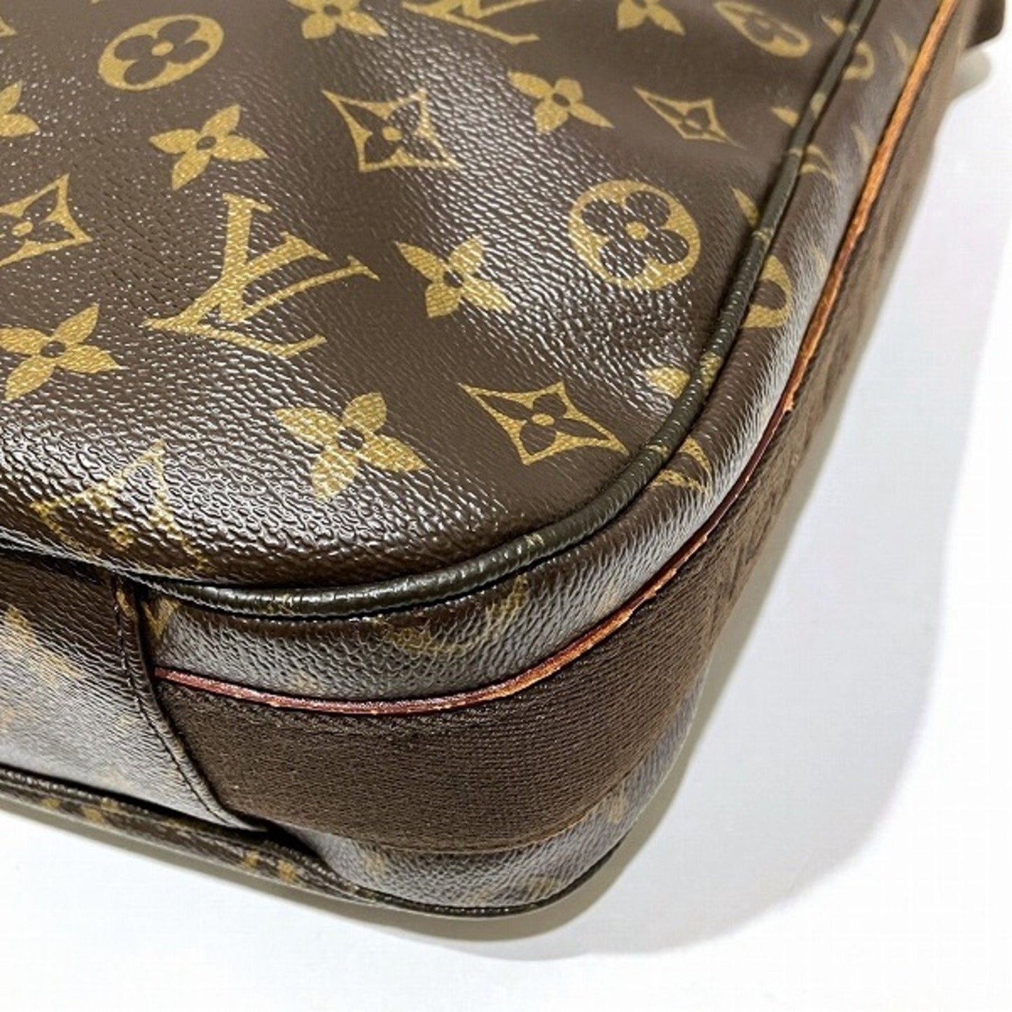 Louis Vuitton Macassar Canvas Shoulder Bag ()