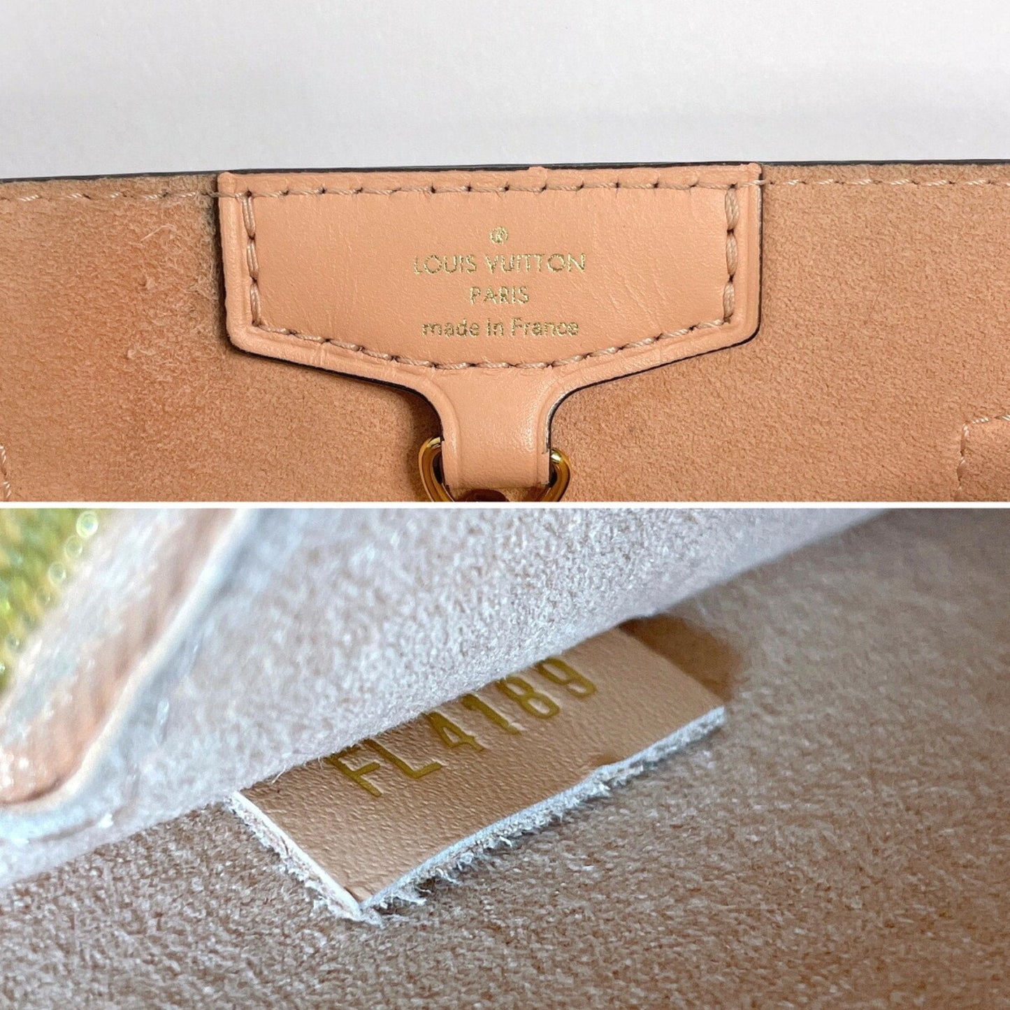 Louis Vuitton Belmont  Canvas Handbag ()