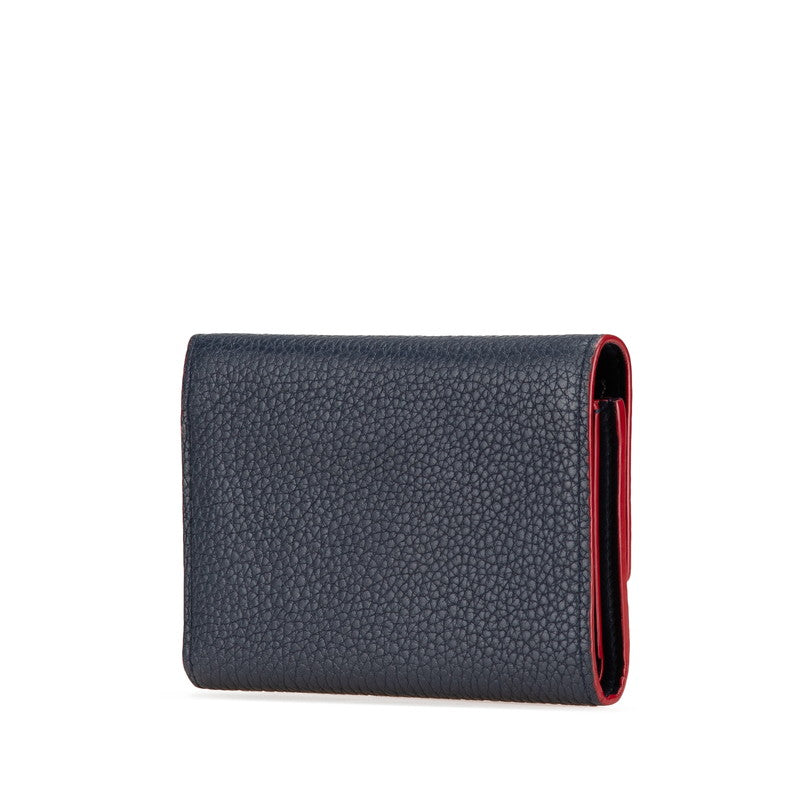Louis Vuitton Taurillon Portefeuille Capucines Tri-fold Wallet M63741