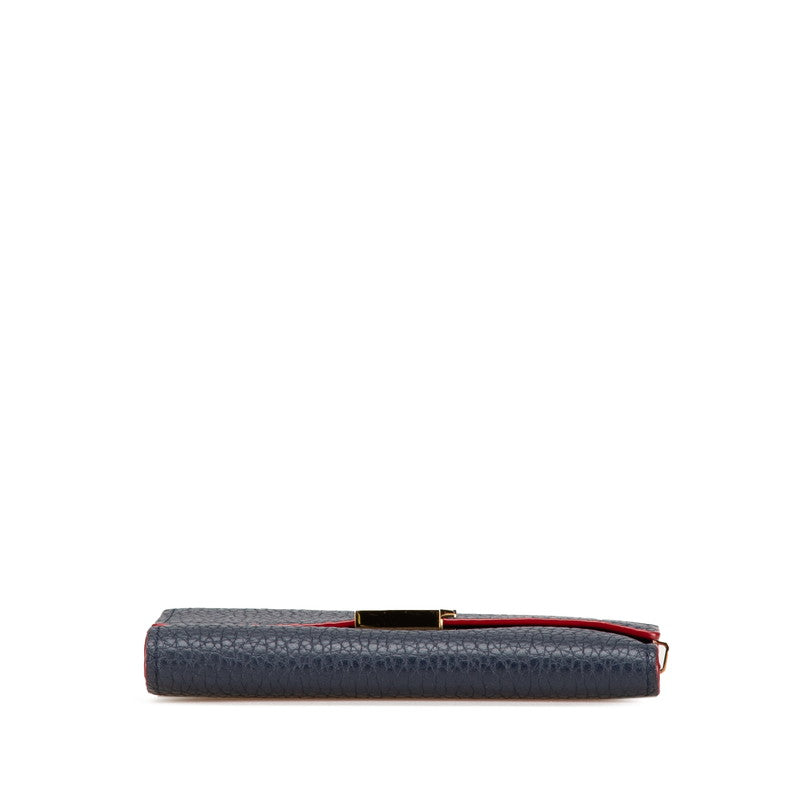 Louis Vuitton Taurillon Portefeuille Capucines Tri-fold Wallet M63741