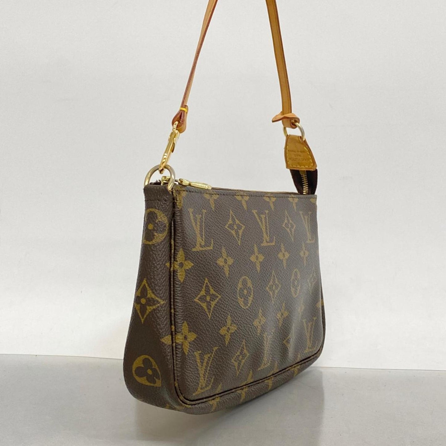Louis Vuitton Pochette Accessoires Canvas Clutch Bag ()